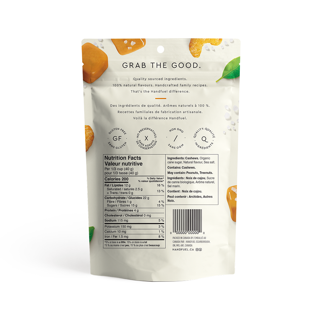 Salted Caramel Cashews 150g