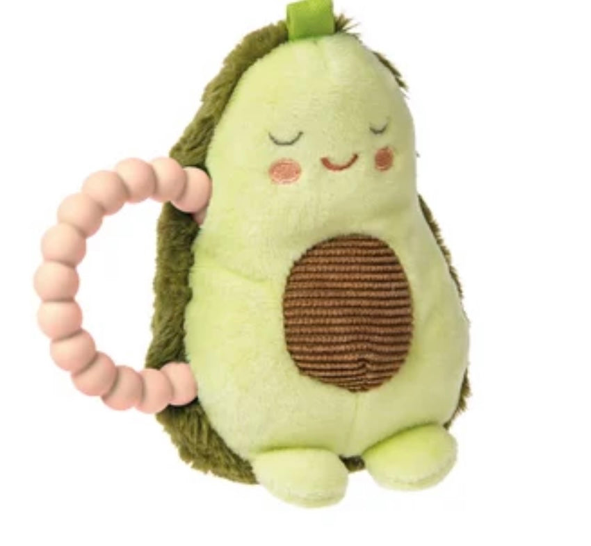 Teether Rattle 6”h ea