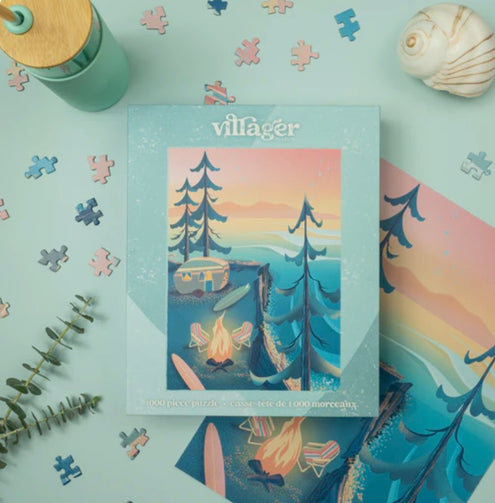 Villager Puzzle- Coastal Camping
