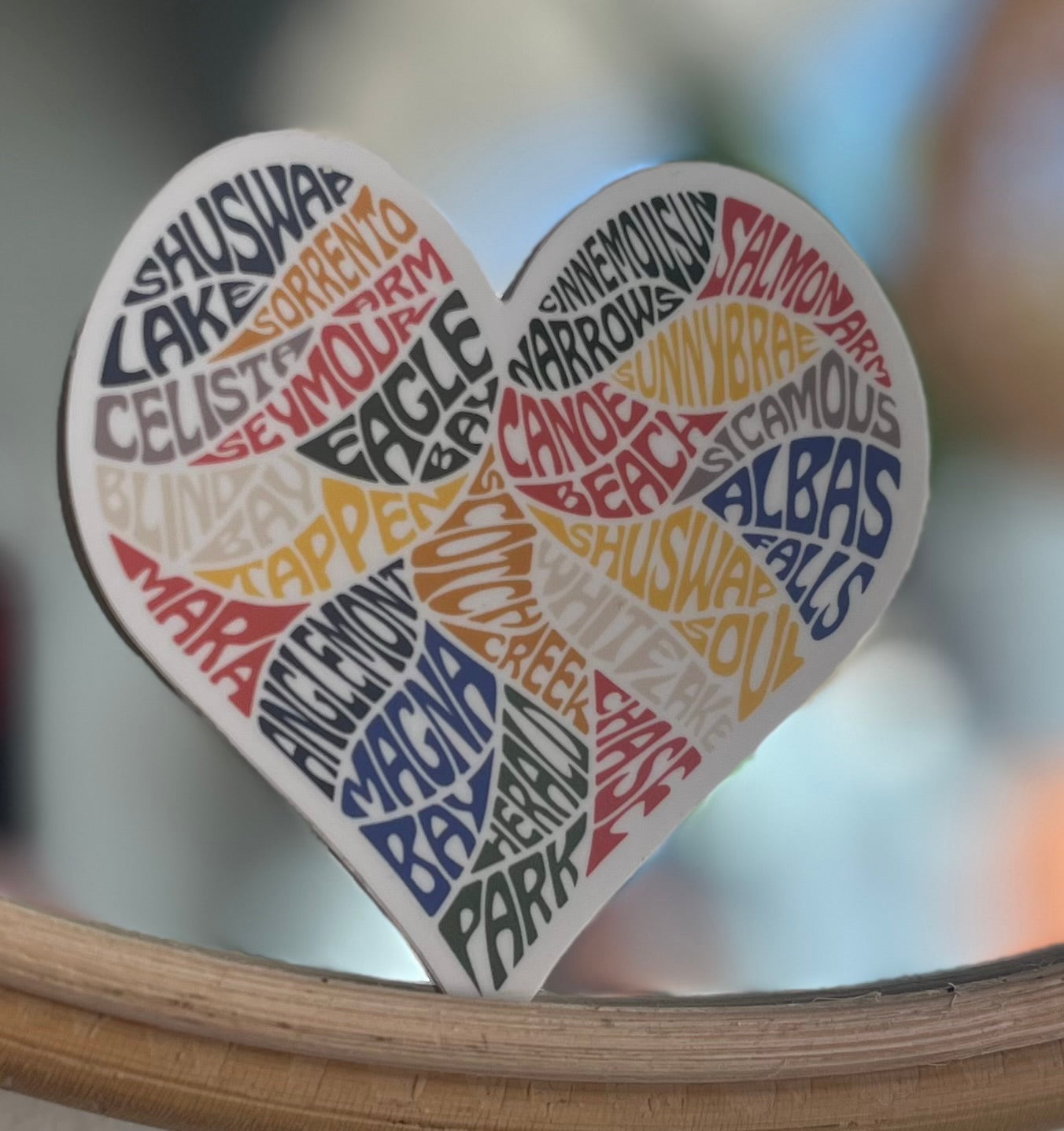 Shuswap Soul Stickers Assorted ea