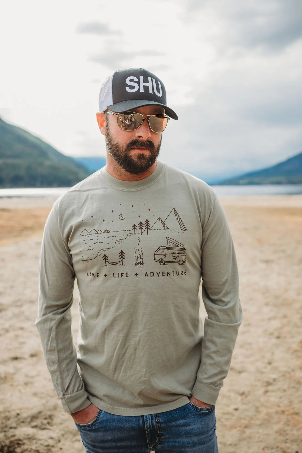 Lake & Life Apparel Adventure Longsleeve Tee