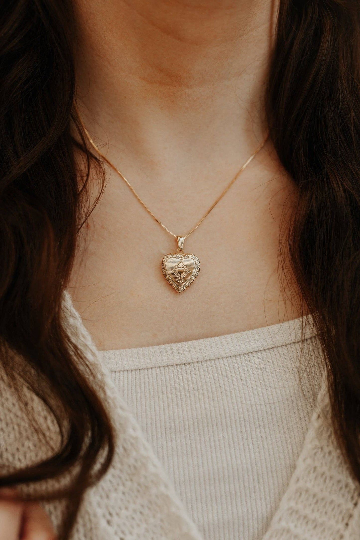 Vintage Heart Locket