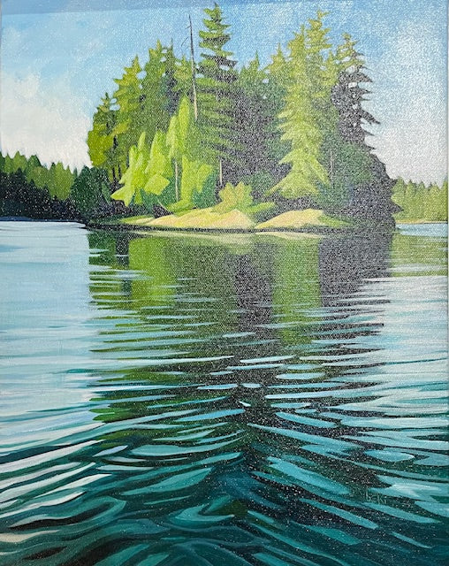 Original Landscape Paintings on Canvas by Bekisart