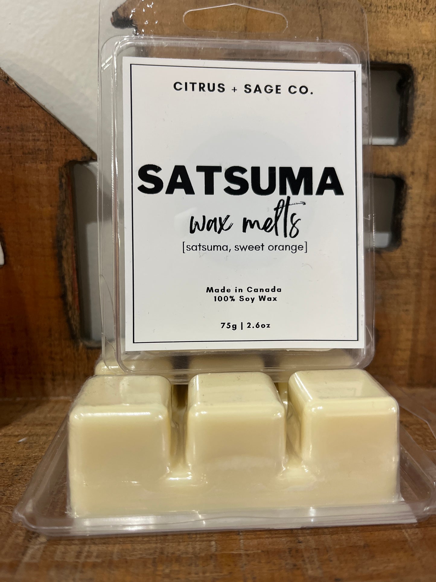 Wax Melts -Satsuma Citrus + Sage Co.