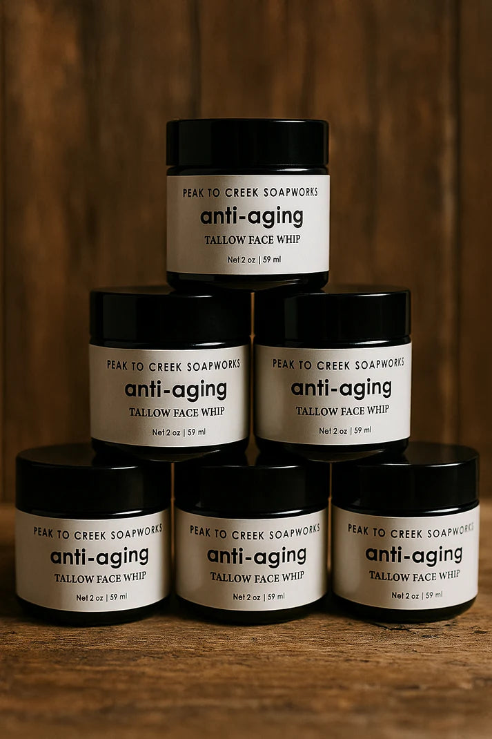 Peak To Creek Soap Works Anti-Aging Tallow Face Whip