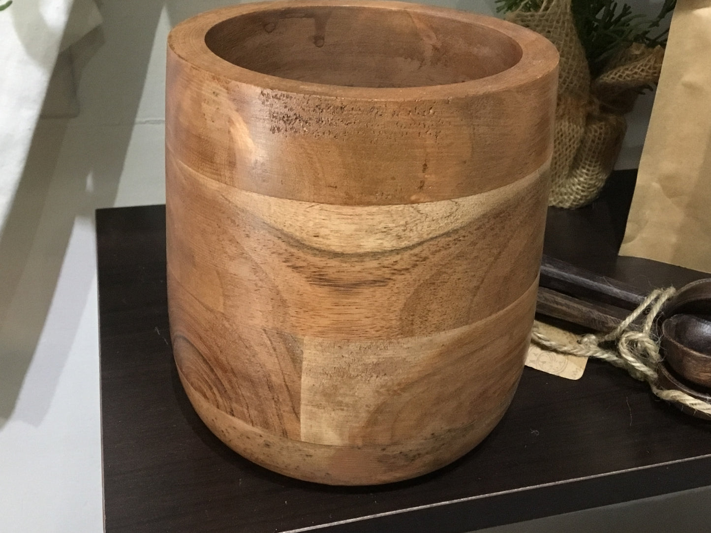 Wooden Crock Large 5.5”