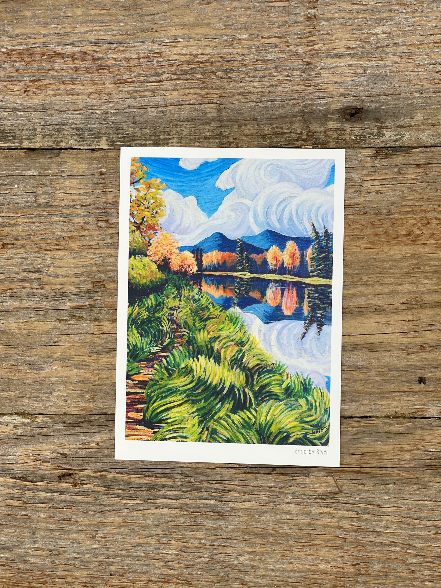 Colours of the Shuswap 5x7 Prints by Bekisart
