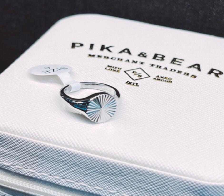 Wallace Sunburst Ring - Pika and Bear