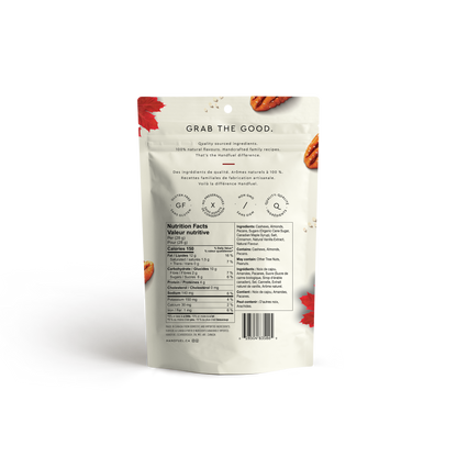 Canadian Maple Deluxe Mixed Nuts 12 x 120g