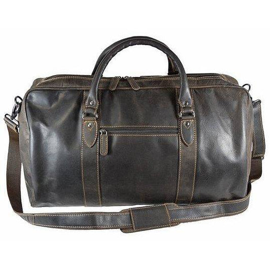 Leather Overnight Travel Bag