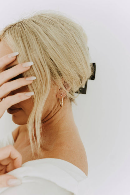 18mm Classic Hoops