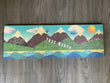 Handmade True North Wooden Wall Art