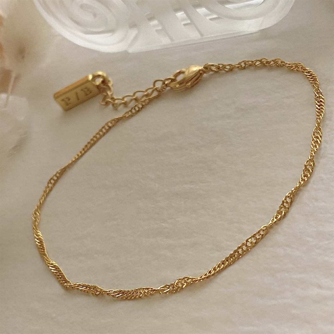 Pika & Bear Gold Bracelets