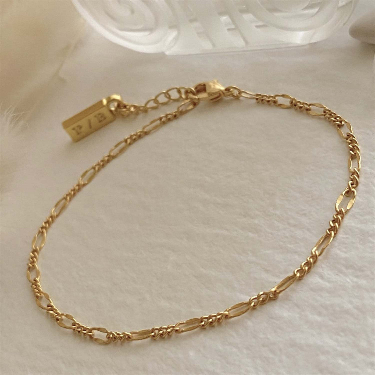 Pika & Bear Gold Bracelets
