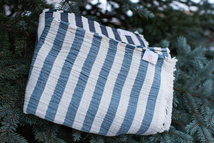Turkish Towel Striped  “Mae” Art of Movement