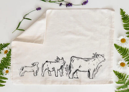 Organic Cotton Tea Towel