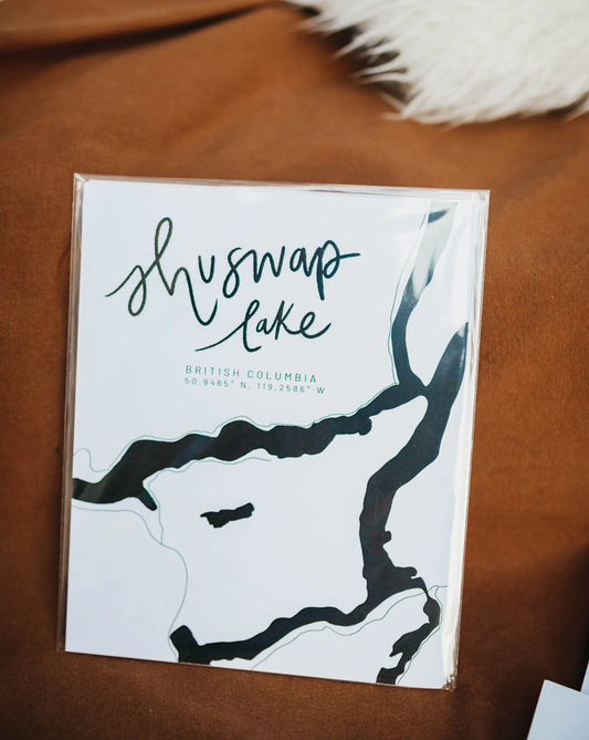 Hand Drawn Maps of the Shuswap