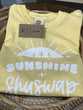 Lake & Life Sunshine and Shuswap Retro Unisex Tee