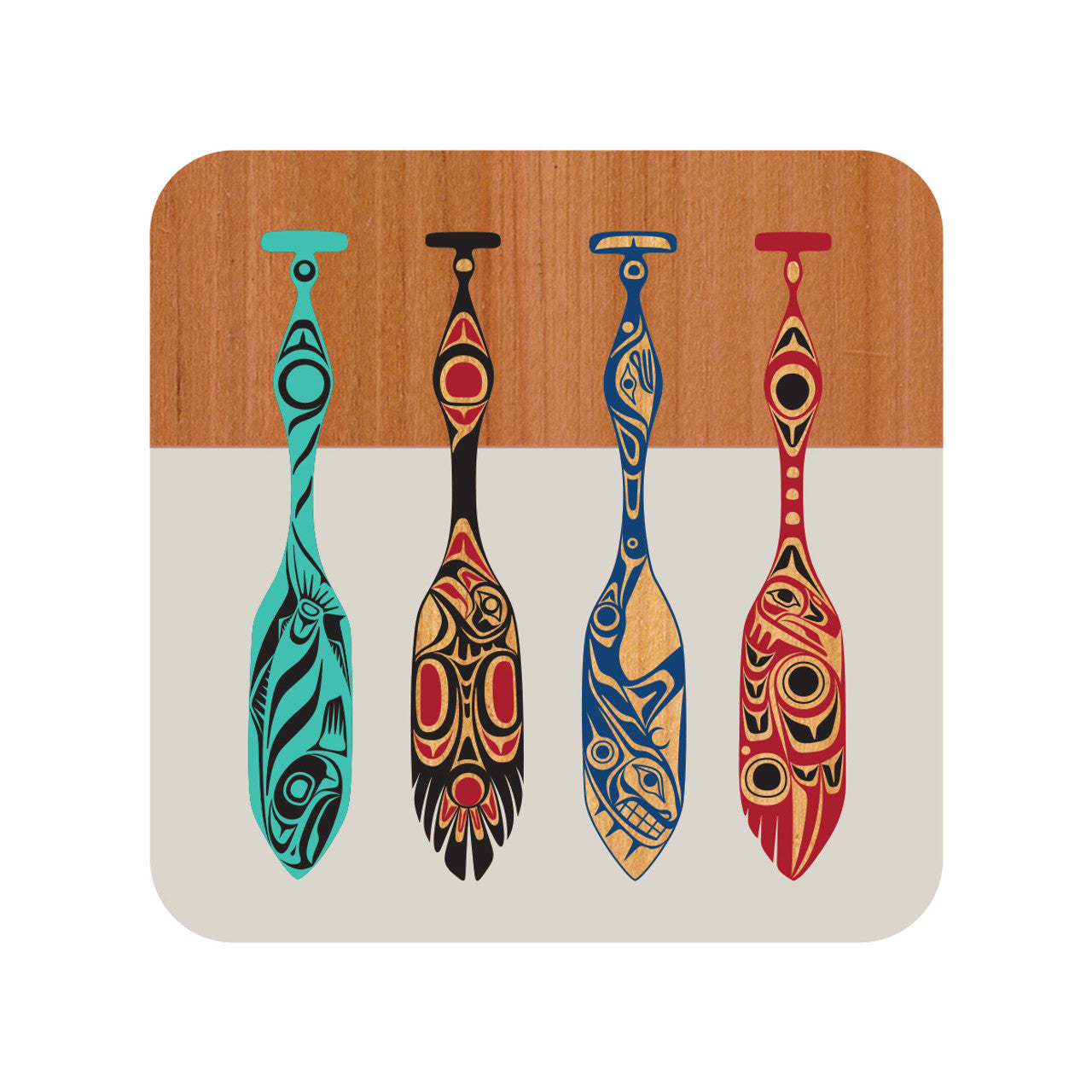 Coasters ea  By Native Northwest