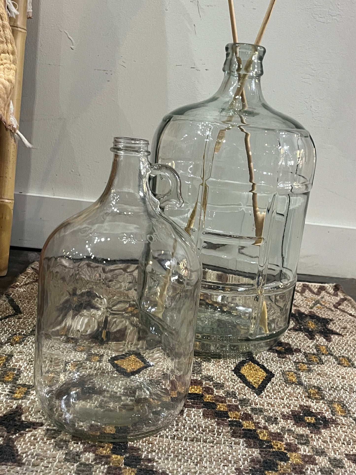 Glass Vase Jug Large EA