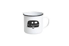 Enamel Camp Mug - Retro Kitchen