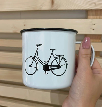 Enamel Camp Mug - Retro Kitchen