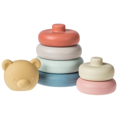 Stacking Teddy 6" Simply Silicone