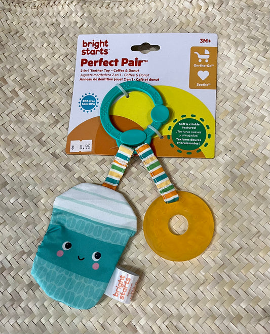 Bright Stars Perfect Pair Teether Toy  3M+