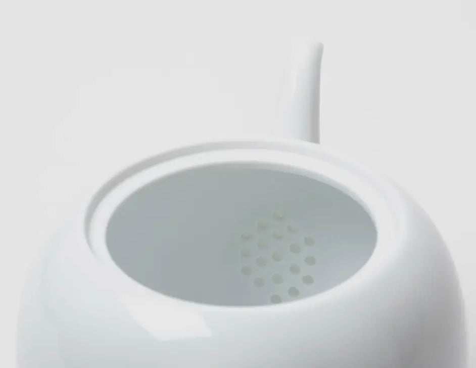 Teapot with Filter Pure White 750ml “Perfection”