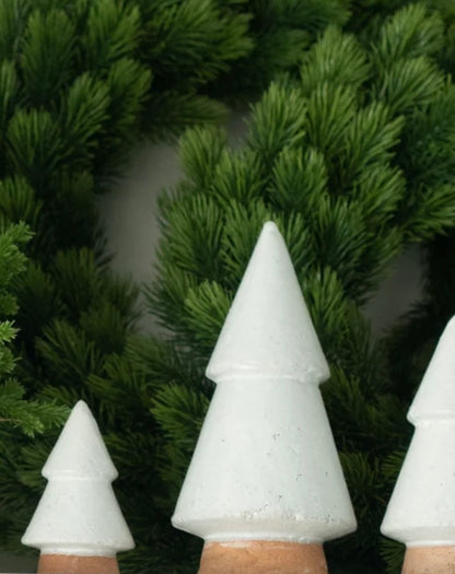 Tree Glazed White EA