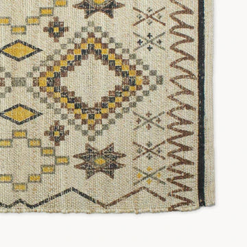Jute Printed Hand-loomed Rugs- Pokoloko