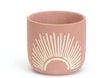 Sunburst Planter Pot BBL ea