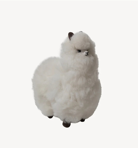 Alpaca Animal Standing made from 100% Alpaca ea