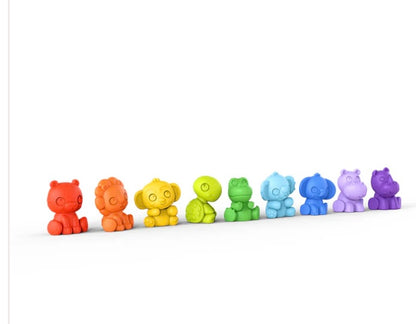 Tropic Animals Bath Toys - Bright Starts