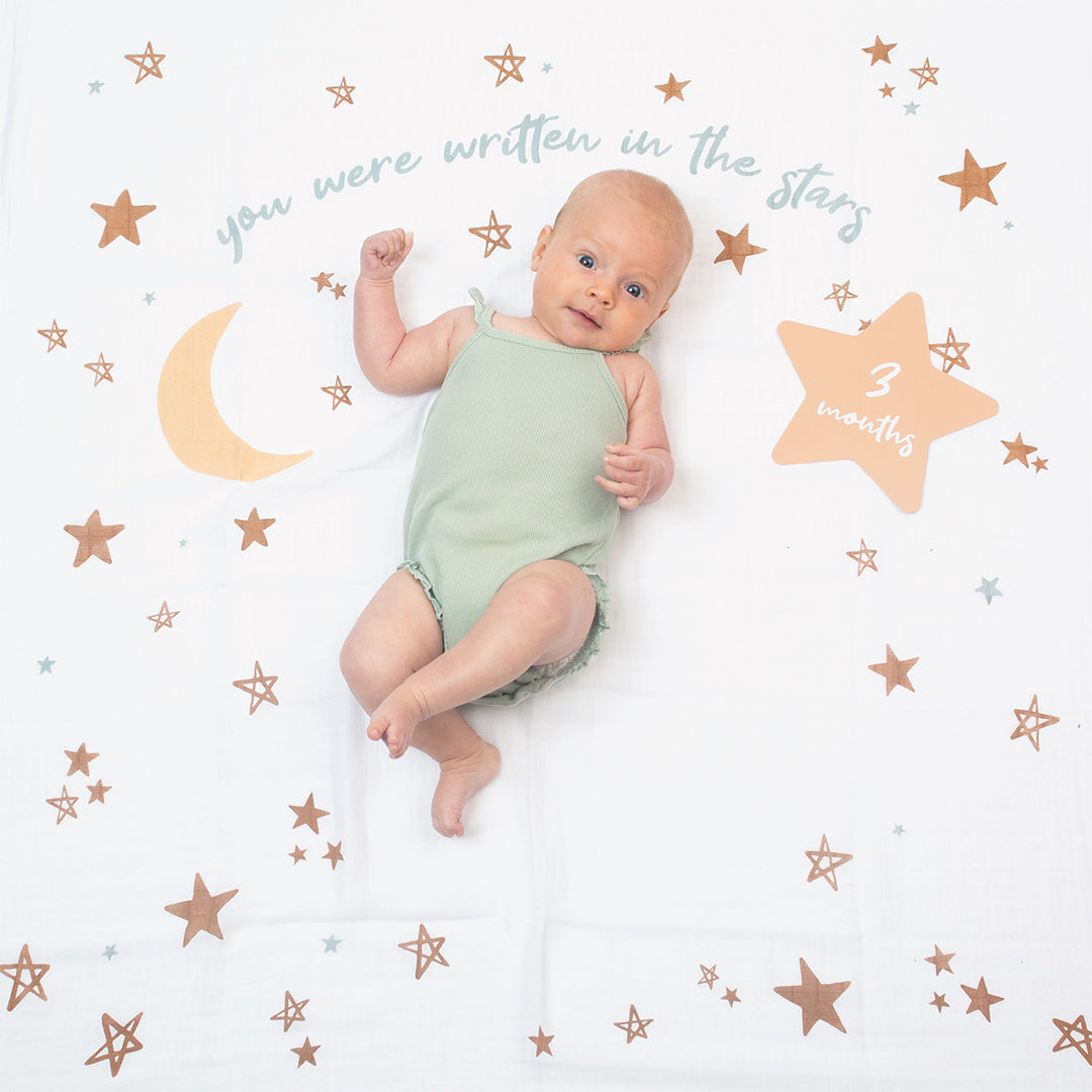 Baby's 1st Year Milestone Blankets Lulujo