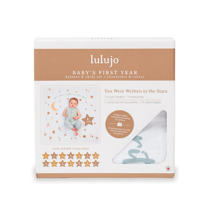 Baby's 1st Year Milestone Blankets Lulujo