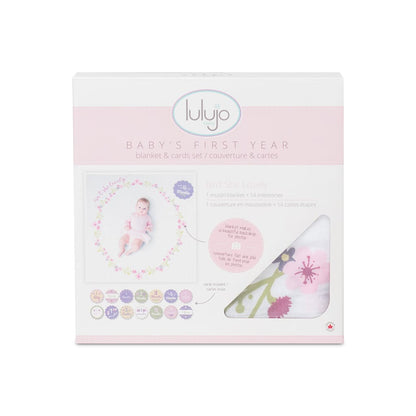 Baby's 1st Year Milestone Blankets Lulujo