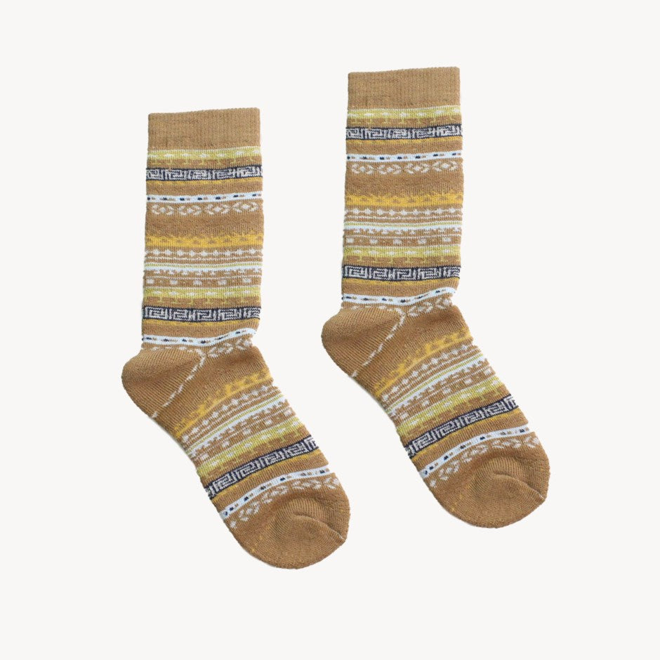 Alpaca Peruvian Socks Print