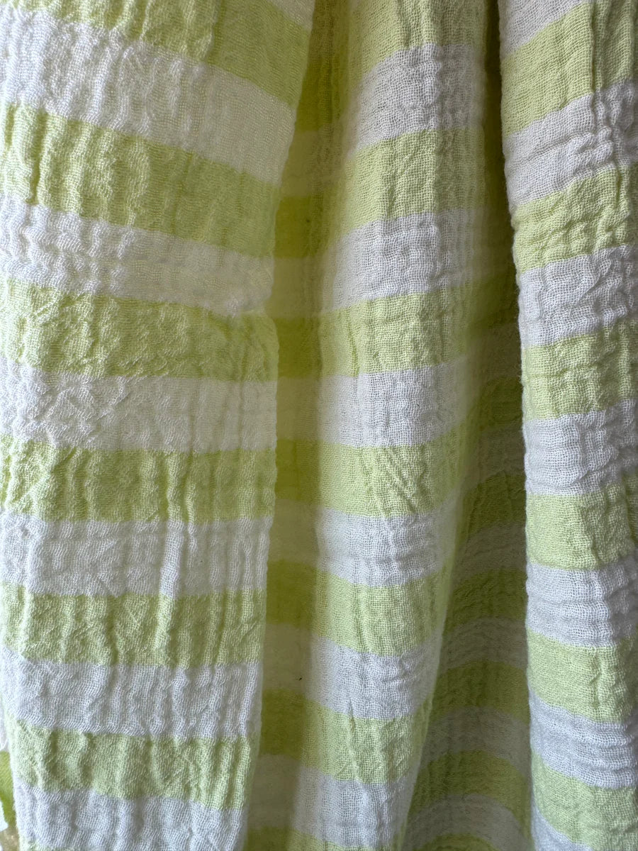 Turkish Towel Striped  “Mae” Art of Movement