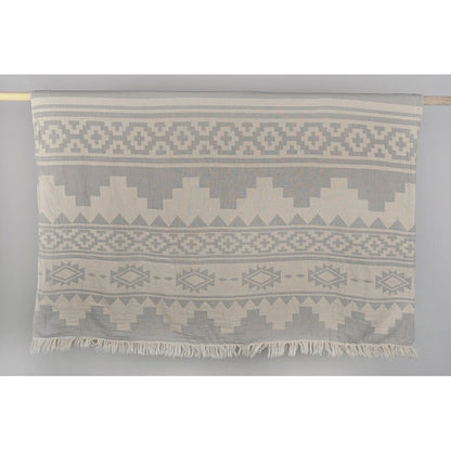 Fleece Lined Blanket Large Throw  Size: 50"W x 70"L- Pokoloko