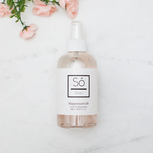 Sò Luxury Magnesium Oil Rose Spray (31% Concentration Magnesium Chloride) 250ml
