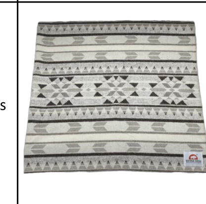 Buffalo Cross Blanket Made in Canada