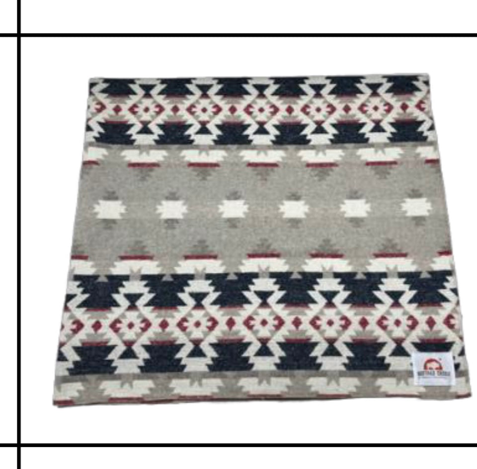 Buffalo Cross Blanket Made in Canada