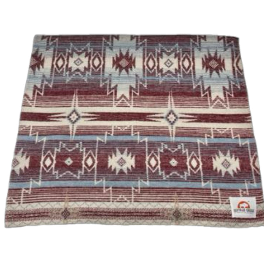 Buffalo Cross Blanket Made in Canada