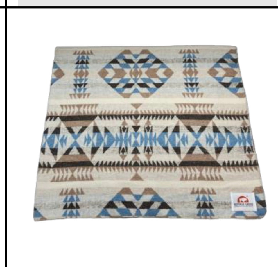 Buffalo Cross Blanket Made in Canada