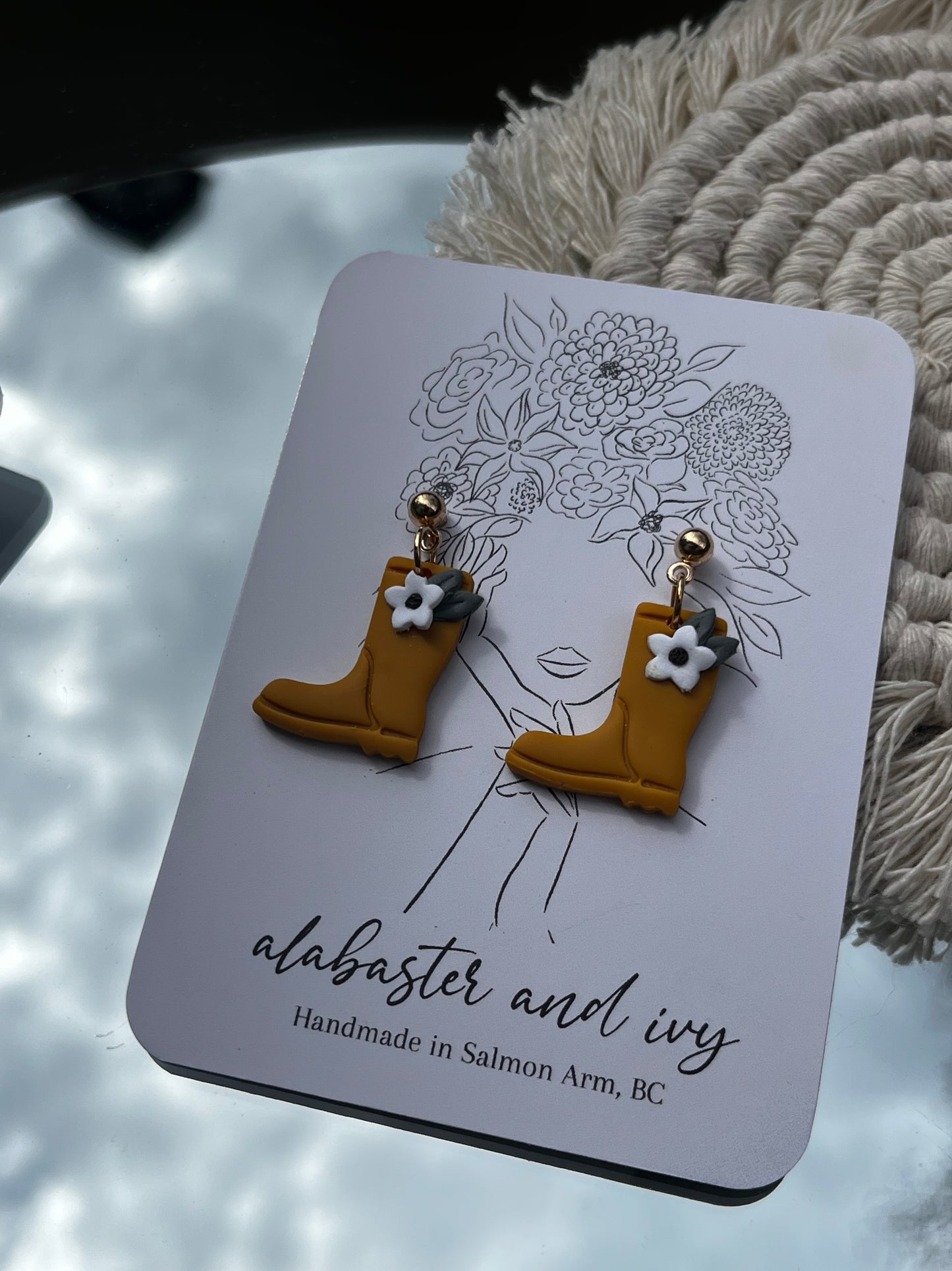 Earrings by Alabaster + Ivy