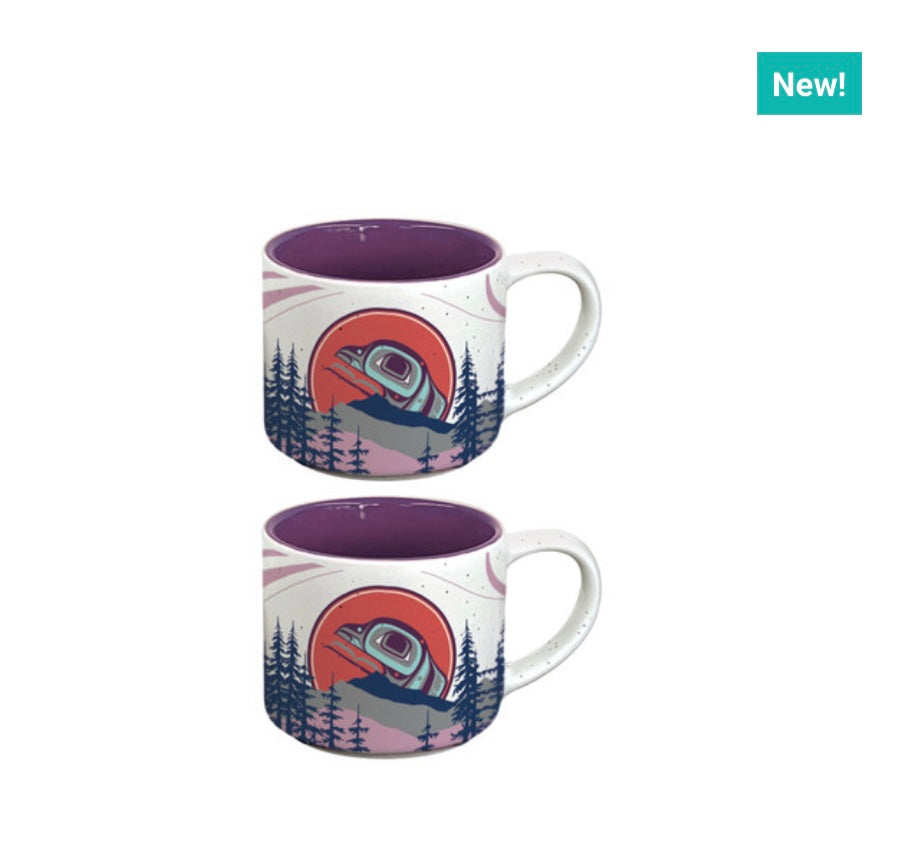 Ceramic Espresso Mugs Native Northwest
