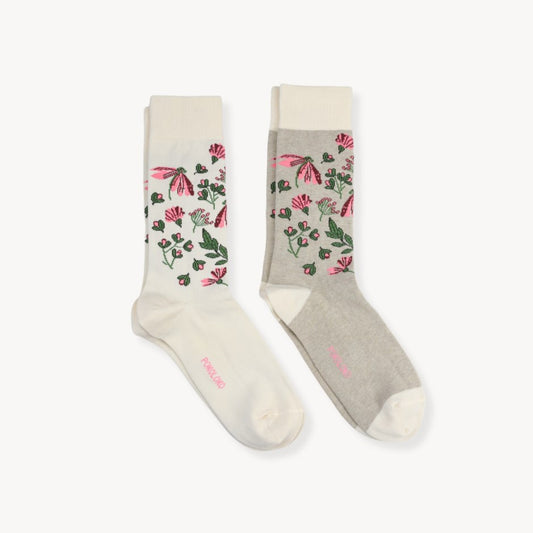 Pima Cotton Socks Pack Of 2 - Pokoloko