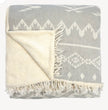 Fleece Lined Blanket Large Throw  Size: 50"W x 70"L- Pokoloko