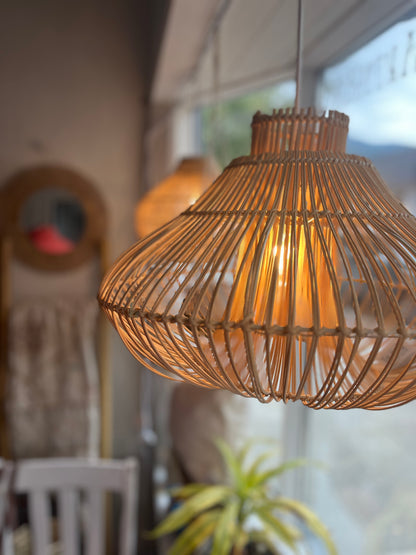 Suspended Hanging Rattan Lamp  ea